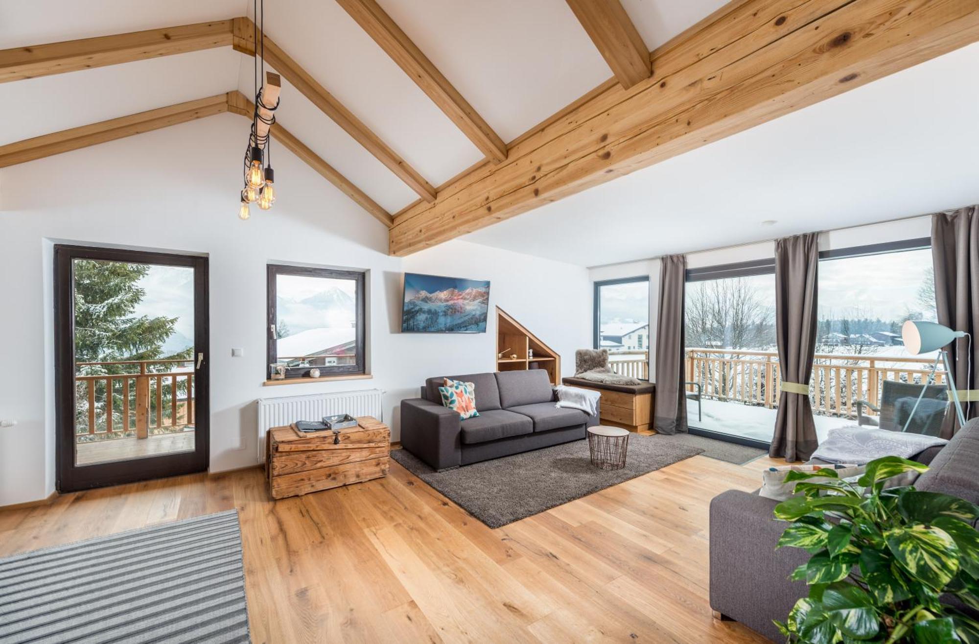 Apartment Naturchalet Hoeflehner - Heimgefuehl & Ruhelage An Loipe & Wanderweg *